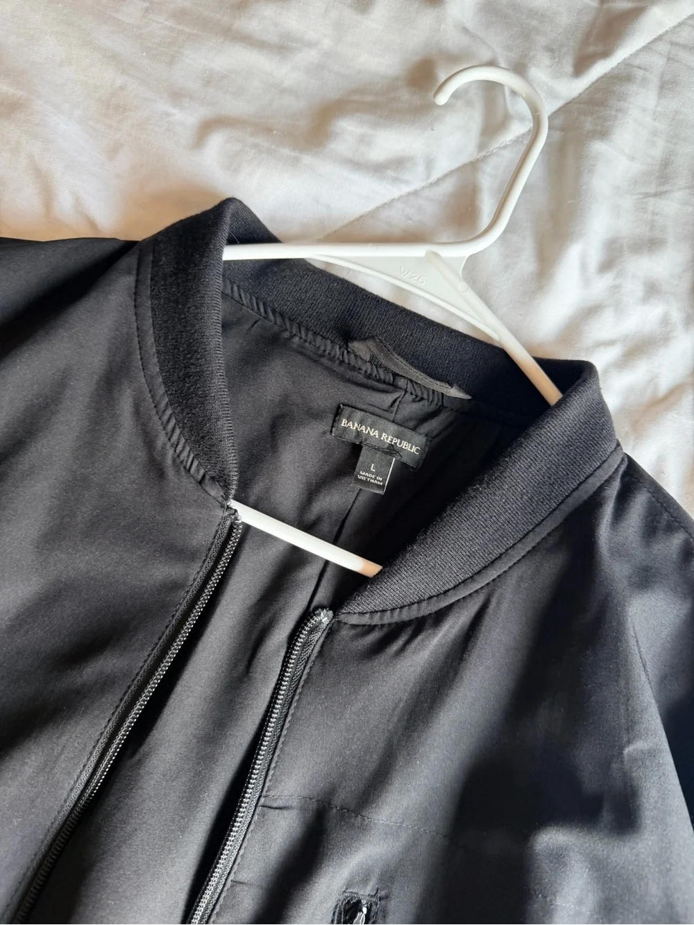 Banana Republic Black Men's Bomber Jacket